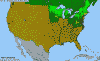 National distribution map