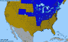 National distribution map