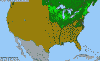National distribution map