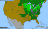 National distribution map