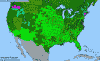 National distribution map