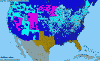 National distribution map