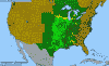 National distribution map