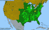 National distribution map