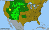 National distribution map