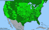 National distribution map