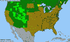 National distribution map
