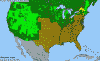 National distribution map