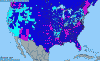 National distribution map