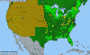 National distribution map