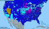 National distribution map