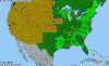 National distribution map