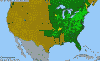 National distribution map