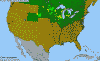 National distribution map