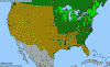 National distribution map