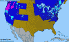 National distribution map