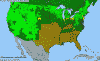 National distribution map