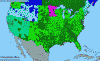 National distribution map
