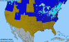 National distribution map