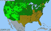 National distribution map