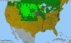 National distribution map