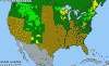 National distribution map