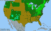 National distribution map