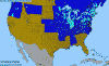 National distribution map
