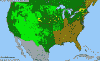 National distribution map