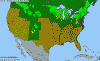 National distribution map