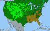 National distribution map
