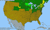 National distribution map