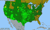 National distribution map