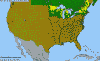 National distribution map