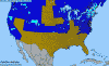 National distribution map