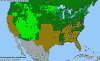 National distribution map