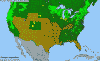 National distribution map