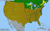 National distribution map