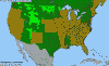 National distribution map