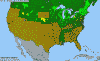 National distribution map