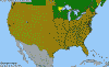 National distribution map