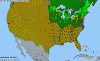 National distribution map
