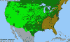 National distribution map