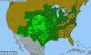 National distribution map