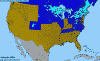 National distribution map