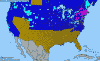 National distribution map