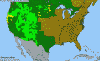 National distribution map