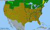 National distribution map