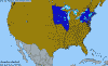 National distribution map