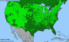 National distribution map